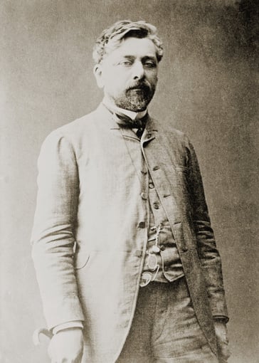 Gustave Eiffel (1832-1923), French  civil engineer and architect of the Eiffel Tower.